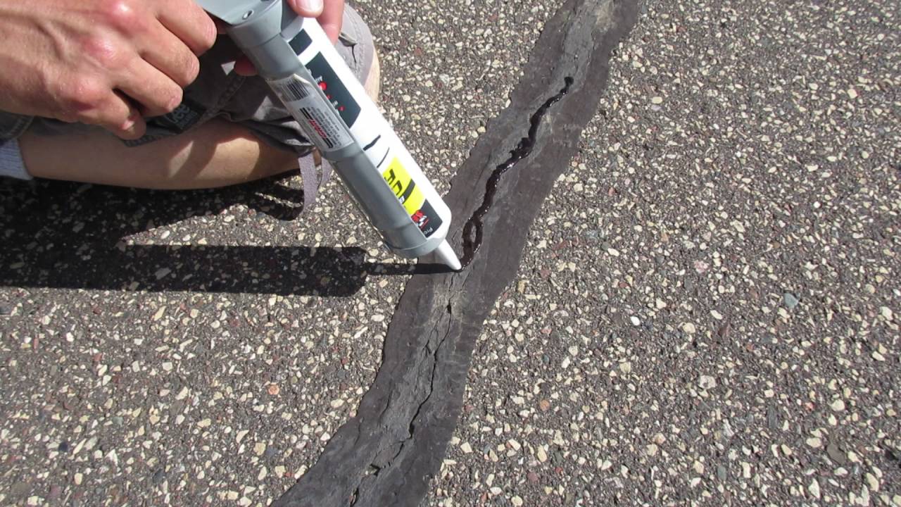 Fixing Large Cracks In Driveway