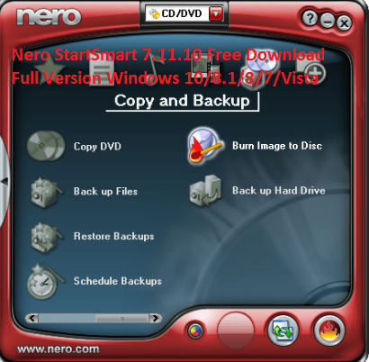 Nero Startsmart Download For Windows 10